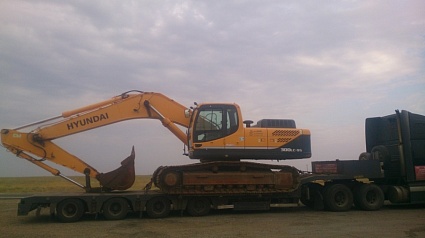 Перевозка экскаватора Hyundai R300LC-9S